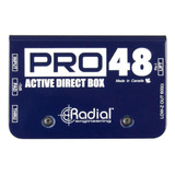 Radial Pro48 | Caja De Inyeccion Directa Activa Compacta