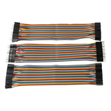 Cables Para Tarjeta Arduino Y Protoboard Pack 60 Cables 20*3