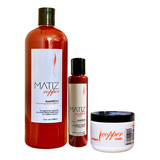 Kit 2 Shampoo + Tratamiento Cobrizos Perfectos Edengi