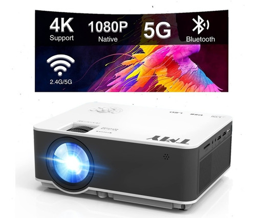 Proyector Video Beam 4k 12mil Lums Wifi 5g Bluetooth 5.1 