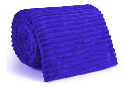 Cobertor Manta Canelada Casal 2,20 X 1,80m Extra Macio Cores