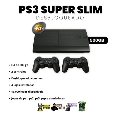 Ps3 Slim Cech 2100a | Mercado Livre