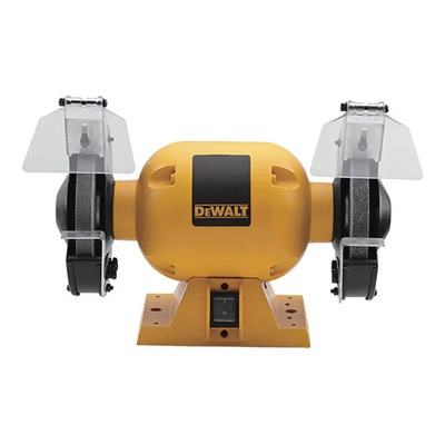 Esmeril De Banco 6'' 375w 1\u002F2hp Dewalt Dw752-b3 Color Amarillo | Meses sin interés