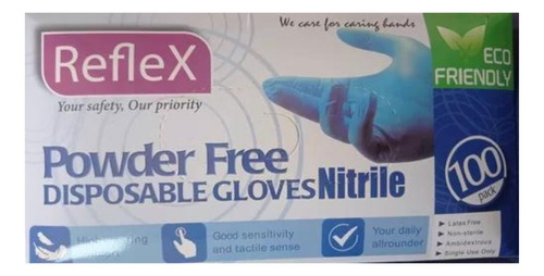 Guantes Desechables De Latex Universales  Caucho Nitrilico