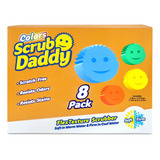 Esponja Scrub Daddy Pack De 8 Piezas Colores ~