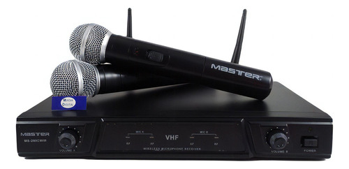 Microfonos Inalambricos Master Ms-micwir Vhf Profesional