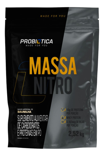 Massa Nitro Refil 2,52kg - Probiotica