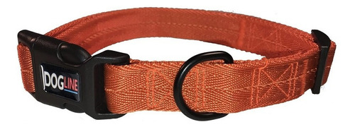 Collar Perro Nylon Dogline Grande Naranja