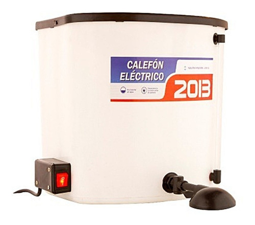 Ducha Electrica Calefon Pvc Completo Con Cable 20 Litros