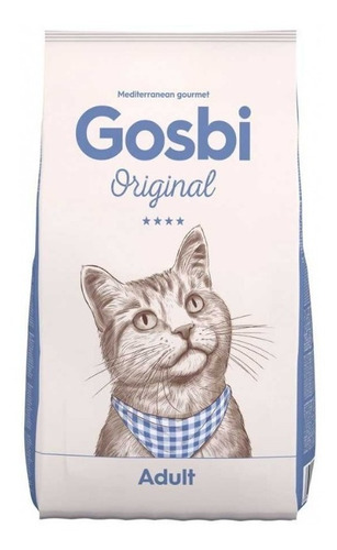 Alimento Gosbi Original Gourmet Gato Adulto Bolsa De 12kg