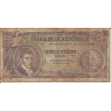 Colombia 20 Pesos Oro 2 De Enero 1965
