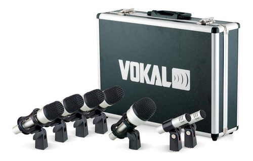 Kit Microfone Vokal Bateria Acústica Vdm7