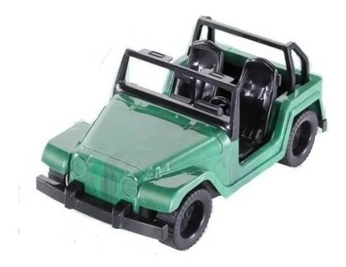 Jeep De Plástico Para Muñecas Barbie Ken Auto Casa Valente