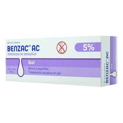Gel Facial Para Acne Ac 5% 60g Benzac | Envío gratis
