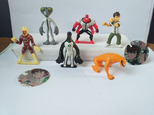 Colección Completa Figuras Ben 10 - Colección Marinela 