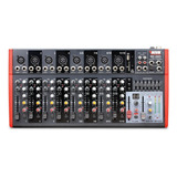 Consola Mixer Novik Nvk-1202fx 12 Canales Bluetooth