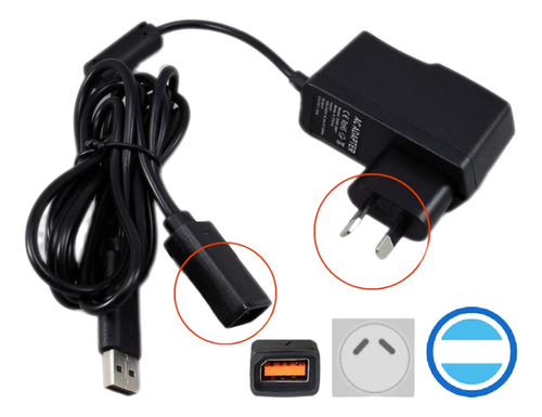 Adaptador Kinect Para Pc Y Xbox 360 C Fuente Mejor Precio