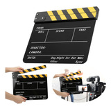 Claqueta Acrílica De 30x25cm Para Director De Películas