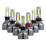 Ampolleta Auto Led Kit Luz Xenon H1 H3 H4 H7 H11 H13 9005/6