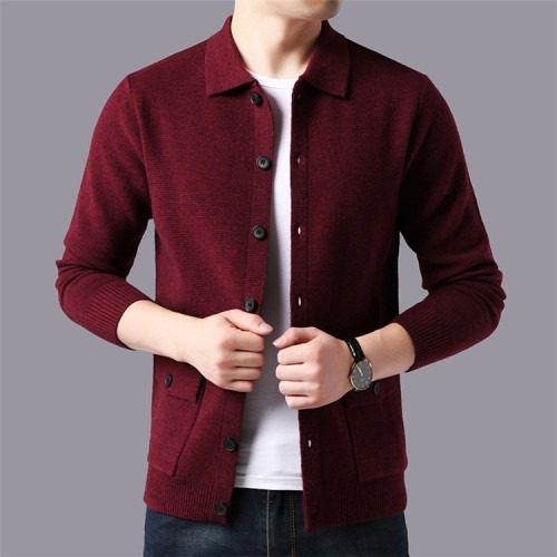 Knitting Sweater Lapel Cardigan Fashion Loose Casual Cute