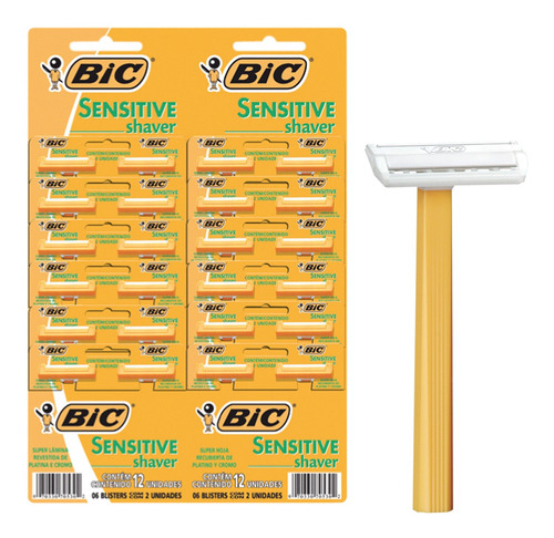 Máquina De Afeitar Bic Sensitive X24un / Superstore