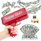 Pistola De Dinero Cash Money Super Gun Juguete, Regalo