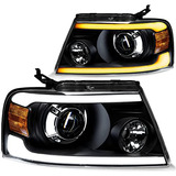 Oedro Conjunto De Faros Delanteros Led Para Ford F150 F 150 