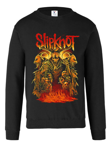 Sudadera Slipknot, Cuello Redondo Unisex