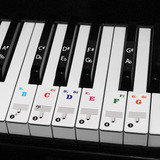 88 Calcomanías Para Teclas De Piano, De Doble Capa, Etiqueta