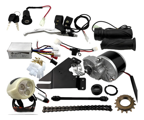 Kit Motor Para Conversion De Bicicleta En Electrica 36v 250w