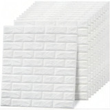 Pegatina Pared Patron Ladrillo Papel Tapiz 3d 35x38cm 10pcs