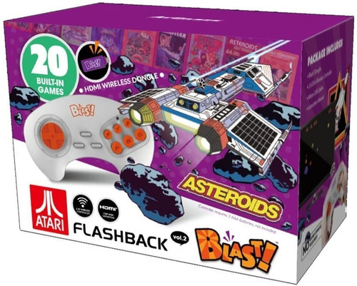 Consola Atari Flashback Asteroids Blast Original Nuevo Hdmi