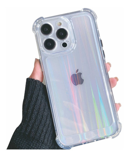 Funda For iPhone Uso Rudo Protector Cámara Acrílico Case