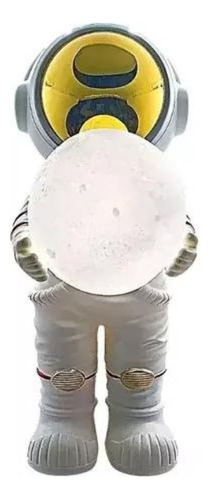 Bocina Bluetooth Lampara Astronauta Luna Decorativa