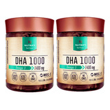 2x Ômega 3 Dha 1000 60 Cápsulas - Nutrify Sabor Neutro