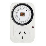 Timer Cultivo Indoor Mecanico Analogico Reloj Enchufable 10a