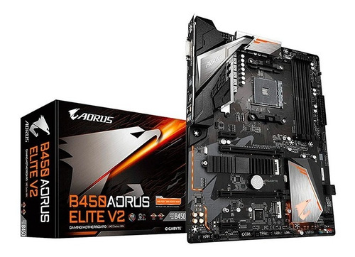 Board Gigabyte B450 Aorus Elite Am4 