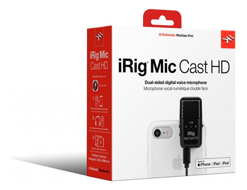 Interface Ik Multimedia Irig Mic Cast Hd