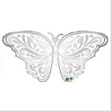 Globo Mariposa Butterfly Metalico Jumbo Xl Original