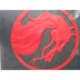 Logo Mortal Kombat 26cm Para Pared O Colgar