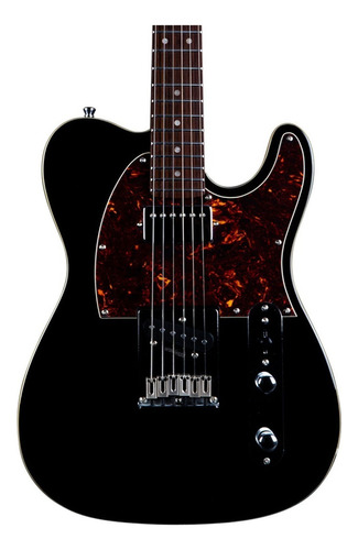 Jet Guitars Jt350 Guitarra Eléctrica Negra Telecaster Orientación De La Mano Diestro