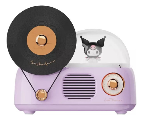 Altavoz Bluetooth Inalámbrico Gram Sanrio Kuromi Cinnamoroll