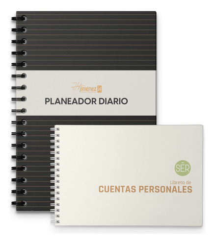 Kit Planeador Diario & Libreta De Finanzas Personales