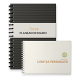 Kit Planeador Diario & Libreta De Finanzas Personales