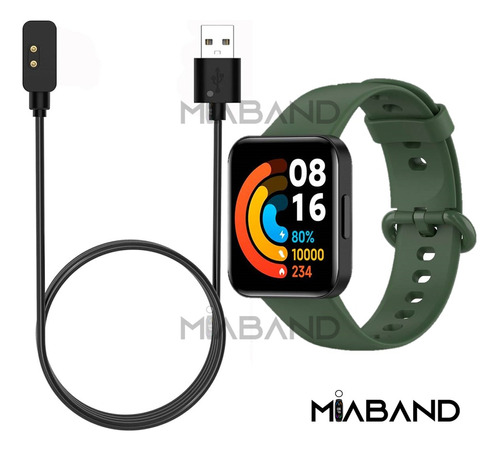 Cargador + Malla Redmi Watch 2 Lite Xiaomi Mi Watch Lite 2 