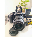Cámara Nikon D3300 24.2 Mpx + Lente 18-55mm Vr Ii