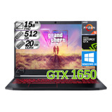 Portátil Gamer Acer Nitro5 Ryzen5 Ram 20gb 512gb Gtx 1650