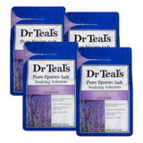 Dr Teal's Epsom Salt - Paquete De 4 3 Pound (pack Of 4) Drtl