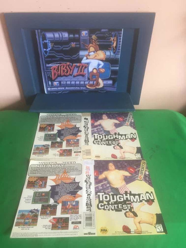 Sega Genesis Toughman Contest Encarte Original