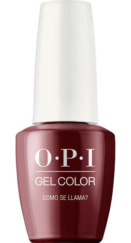 Opi - Gel Color - Como Se Llama